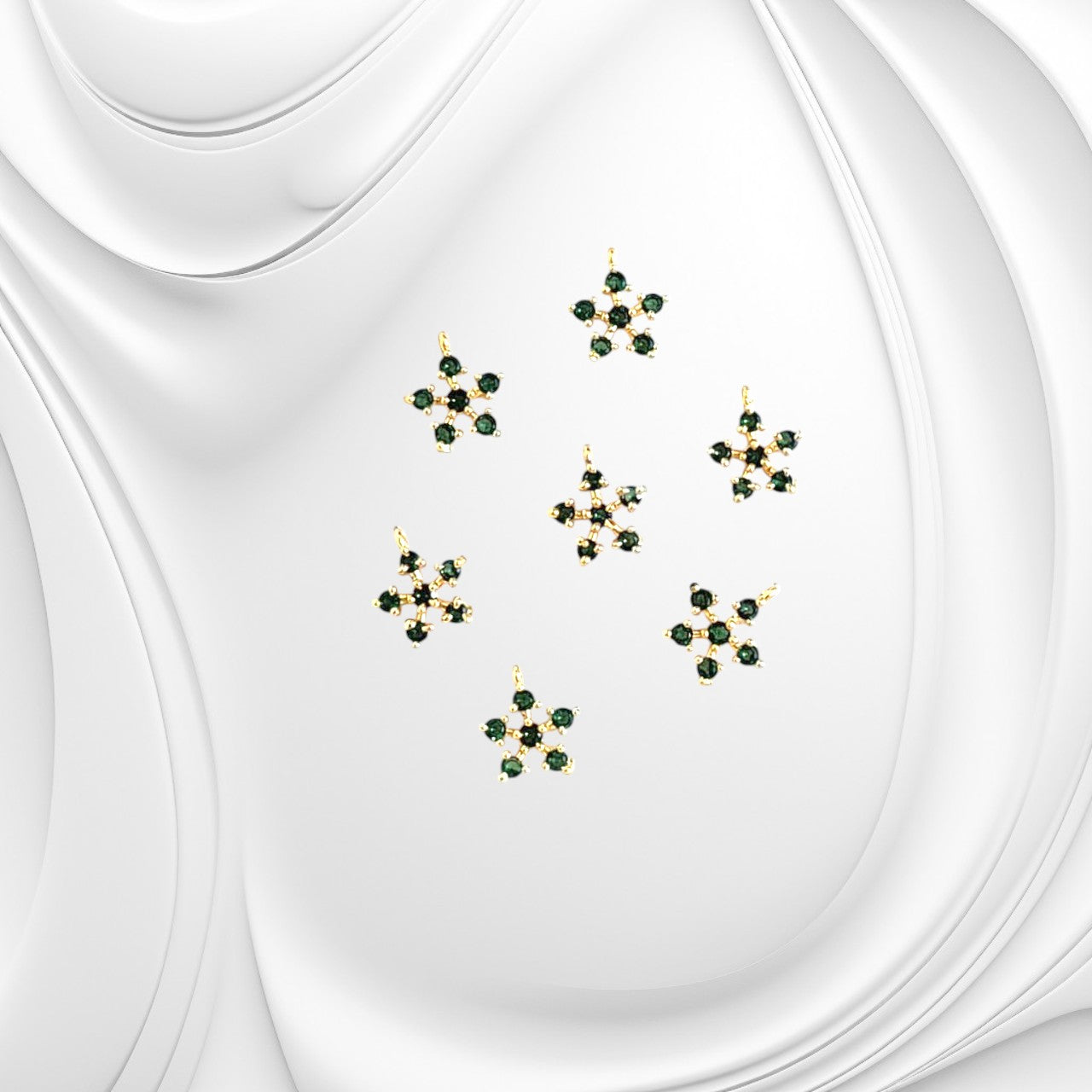 6 stone pendant medium