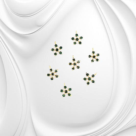 6 stone pendant medium