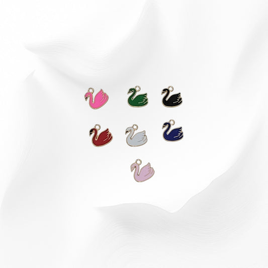 swan charms